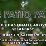 The Patio Party - Happy Hour is Here!