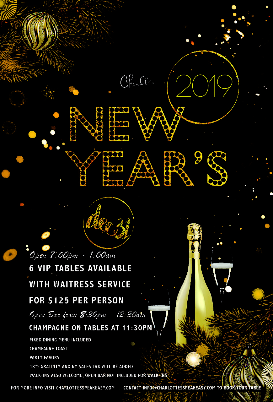 New Year's Eve 2019 Party - Walk-Ins Welcome!